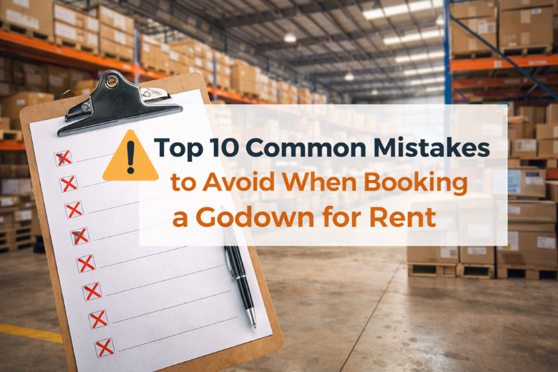 Top 10 Common Mistakes to Avoid When Booking a Godown for Rent